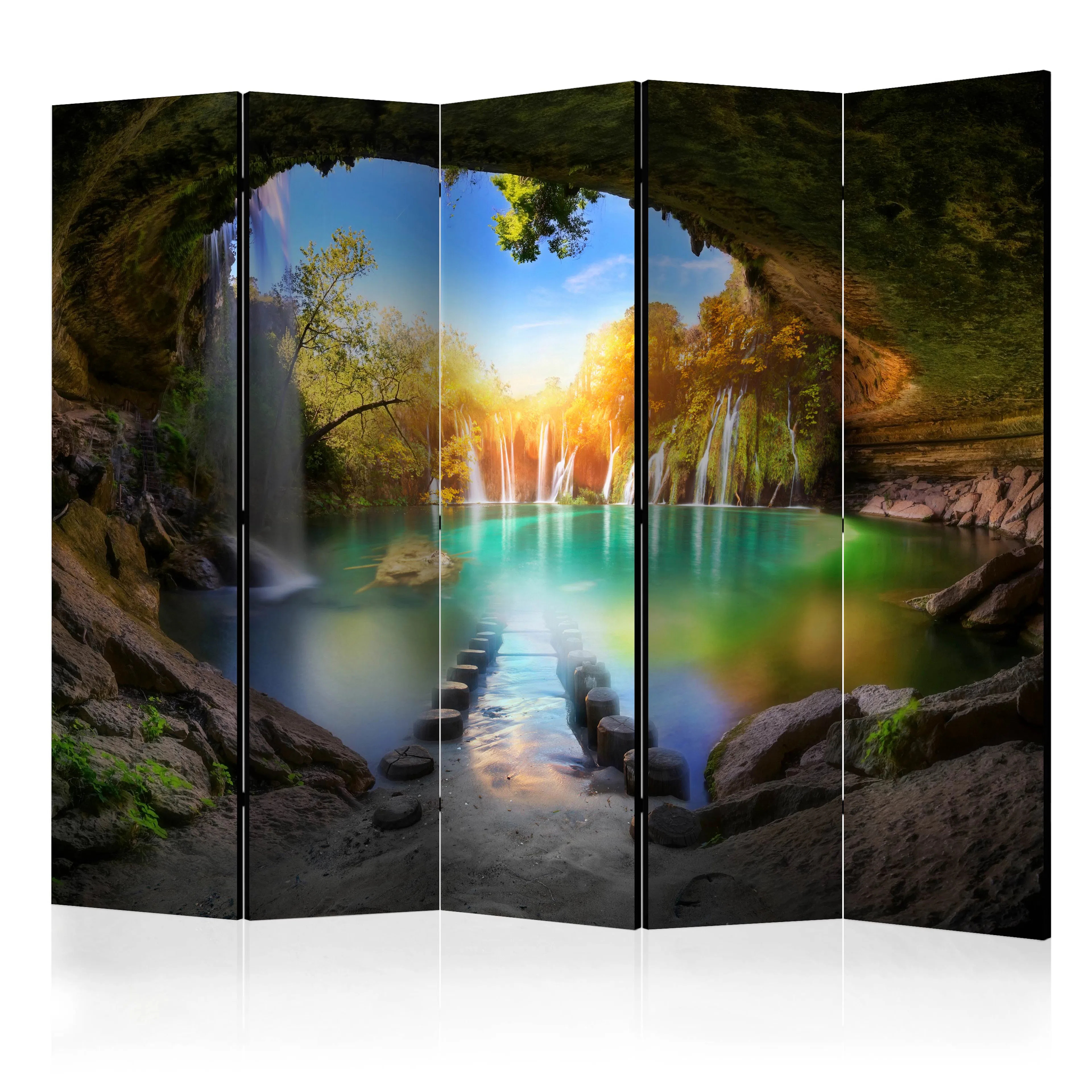 Rumsavdelare Arkiio Turquoise Lake II 225x172 cm