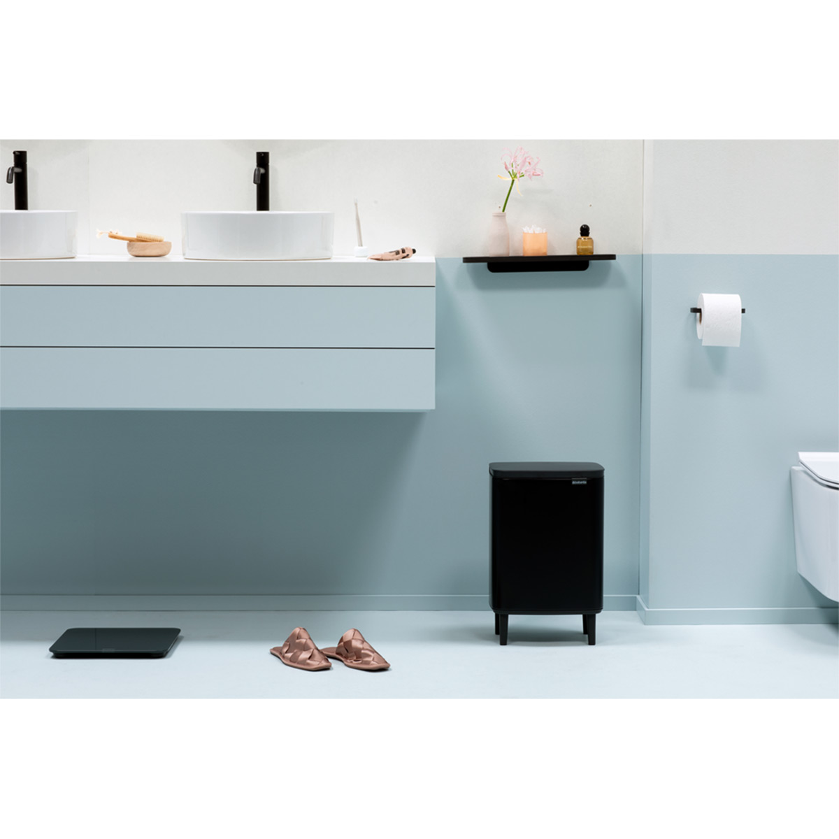 Papperskorg Brabantia Bo Hög 12 L