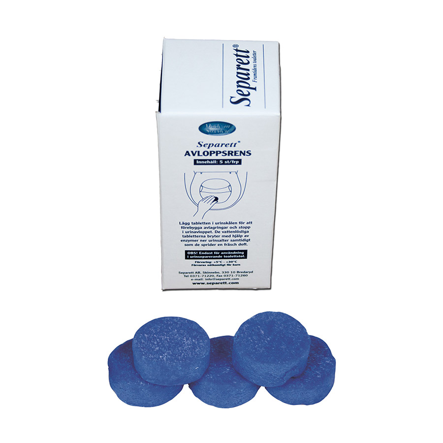 Avloppsrens Separett 5-pack