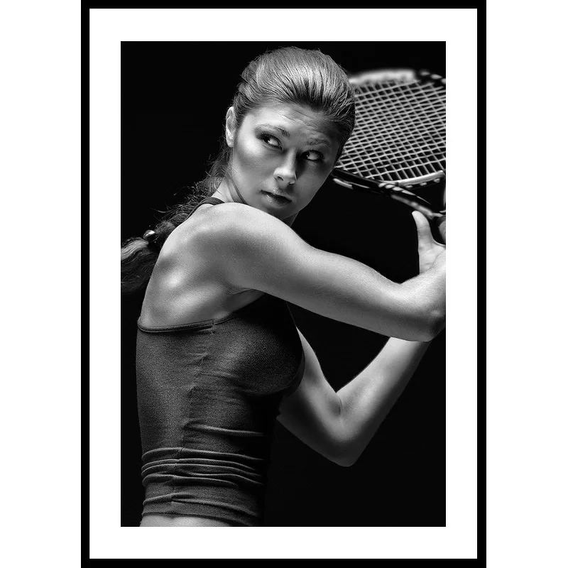 Poster Gallerix Tennis Player No3