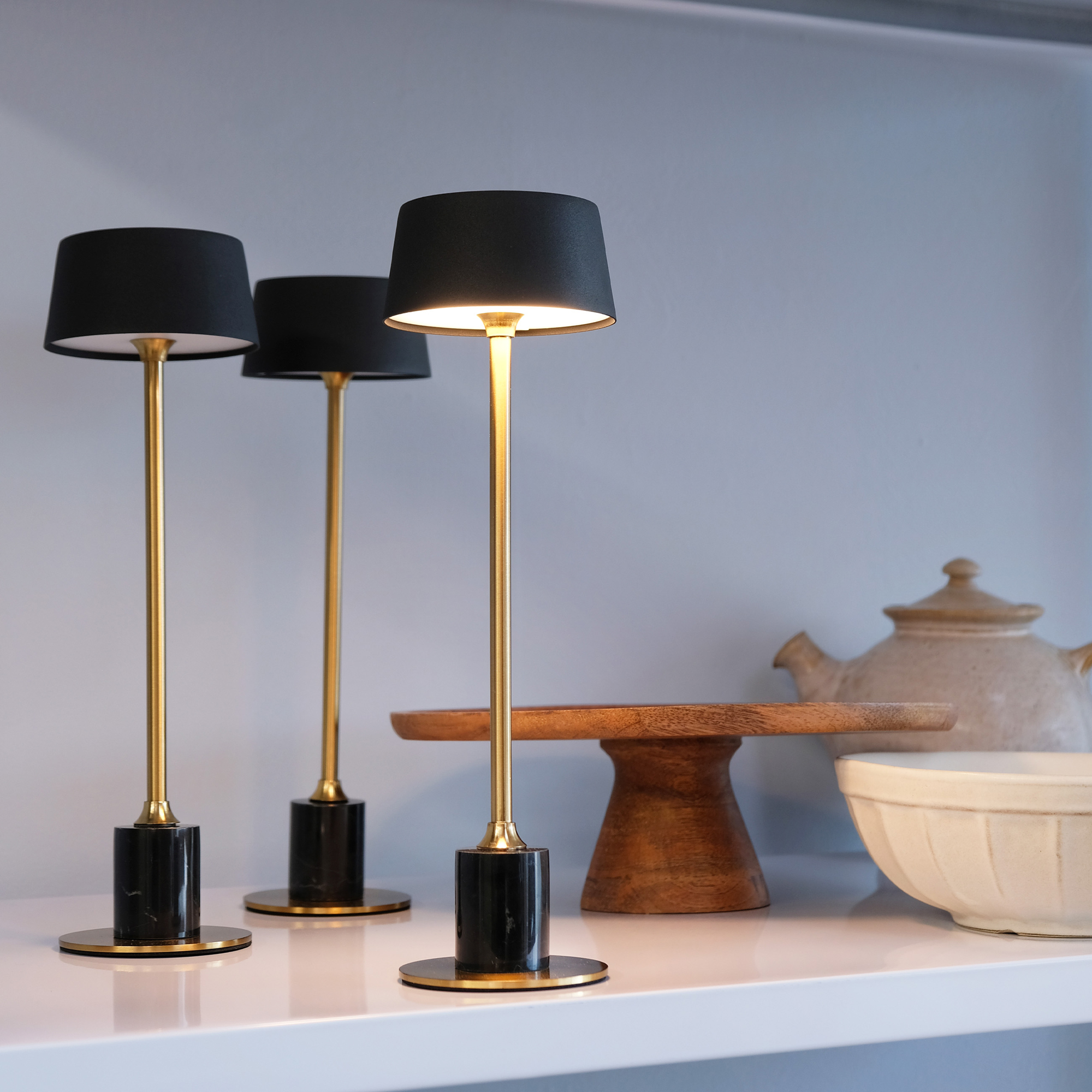 Portabel Bordslampa Dyberg Larsen Yoyo Uppladdningsbar