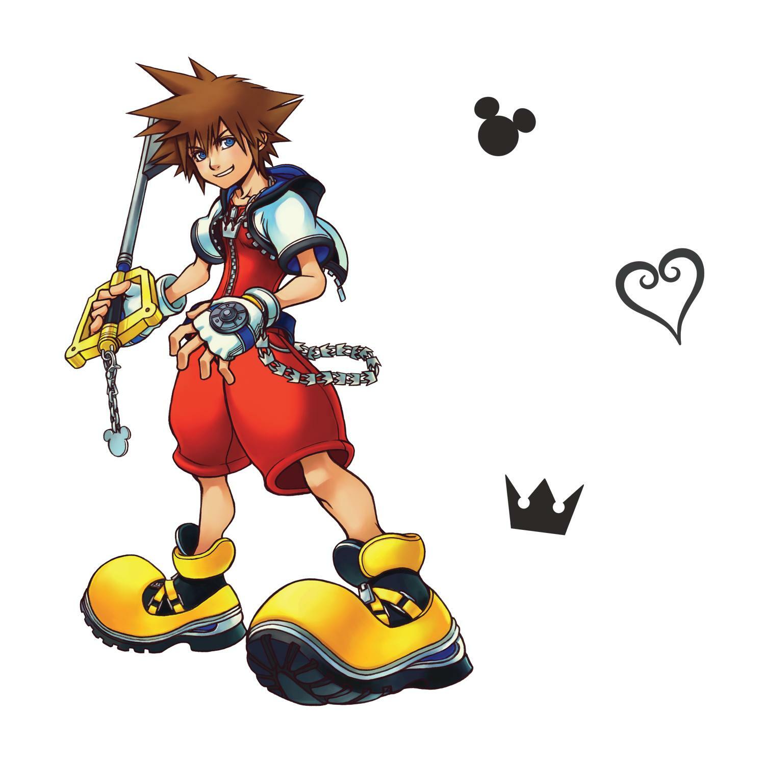 Väggdekor RoomMates Kingdom Hearts Sora Giant
