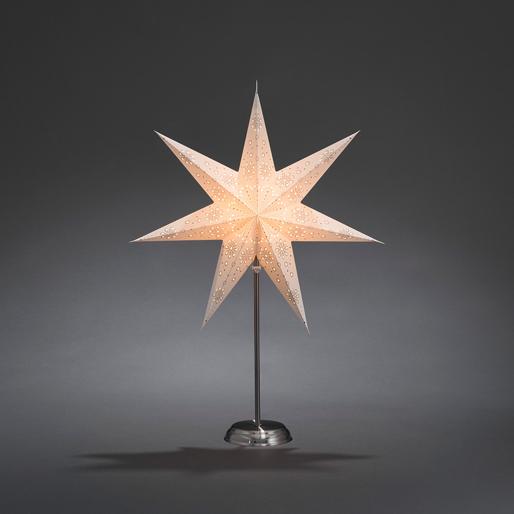 Adventsstjärna Gnosjö Konstsmide Fot 52 cm