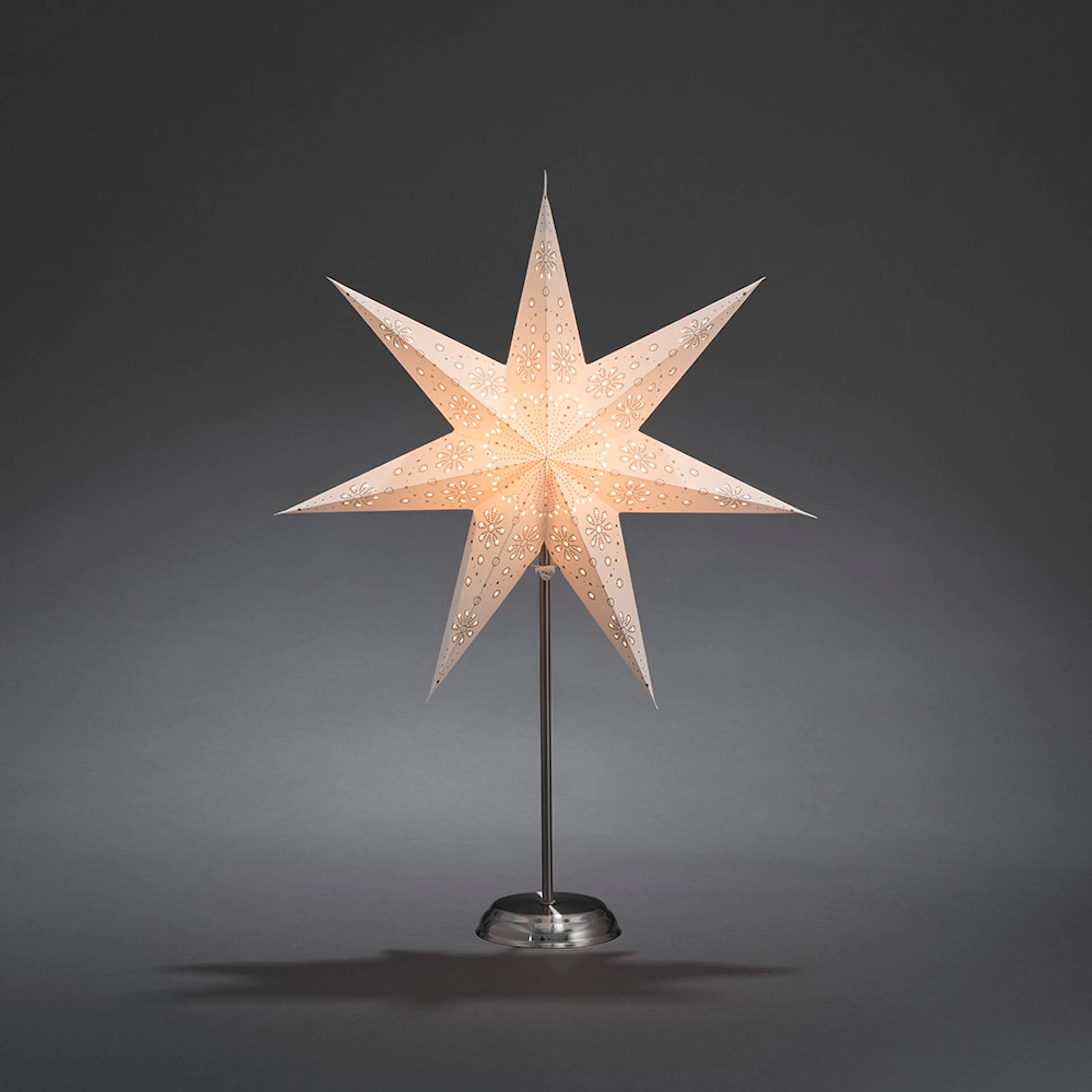 Adventsstjärna Gnosjö Konstsmide Fot 52 cm