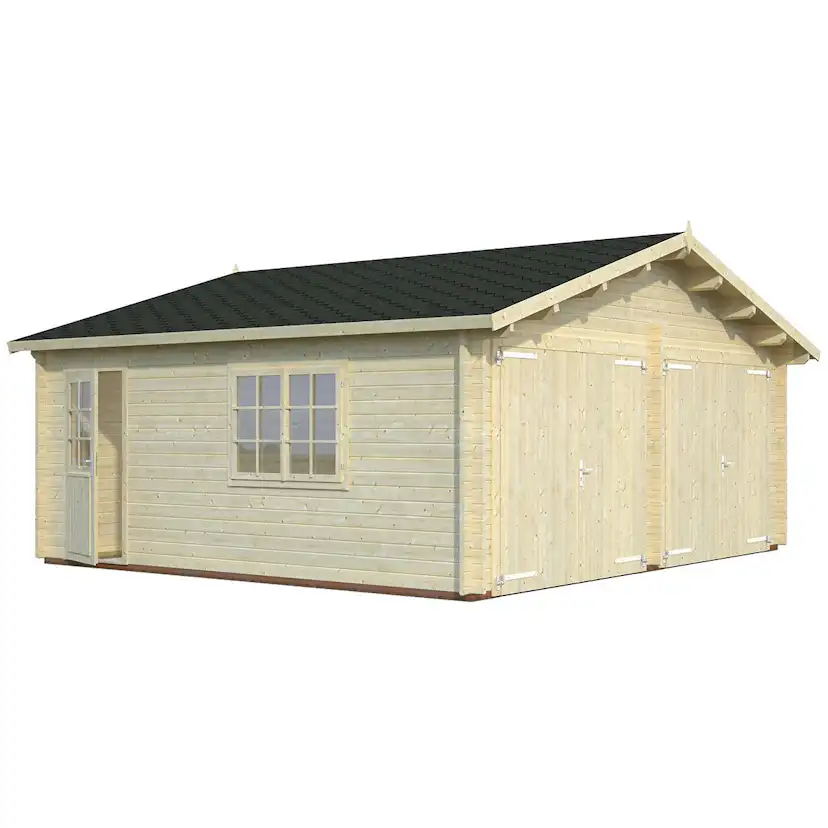 Garage Palmako Roger 28,4 m2 med Slagport