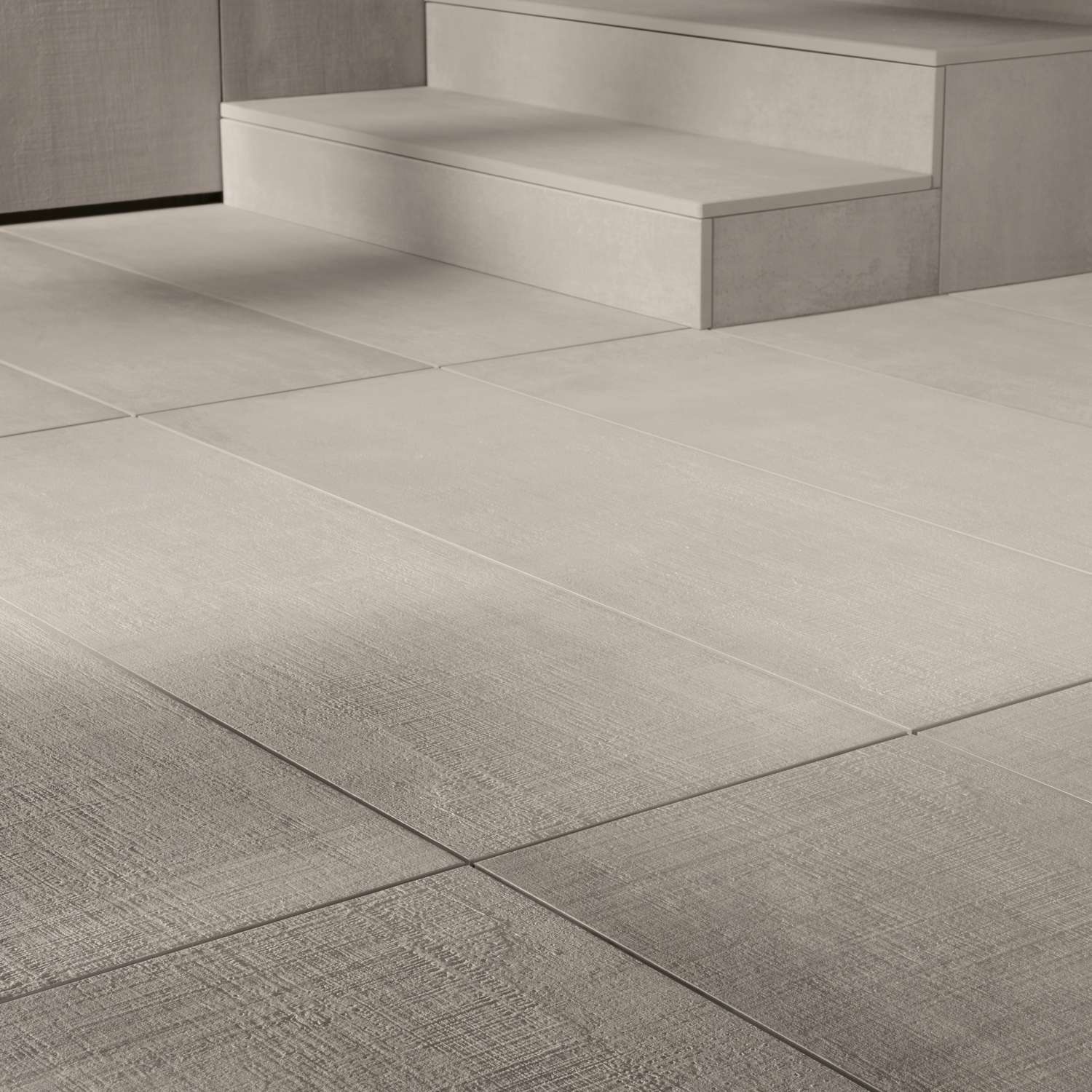Poolkant/Trappsteg Pronto Klinkerdäck Beton Cenere 40x120 cm