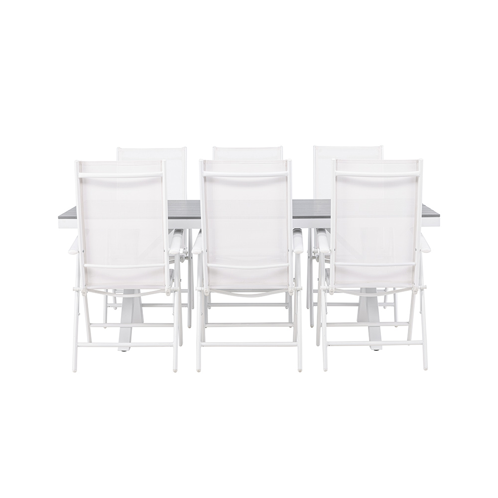 Matgrupp Venture Home Garcia Bord med 6 Break Stolar