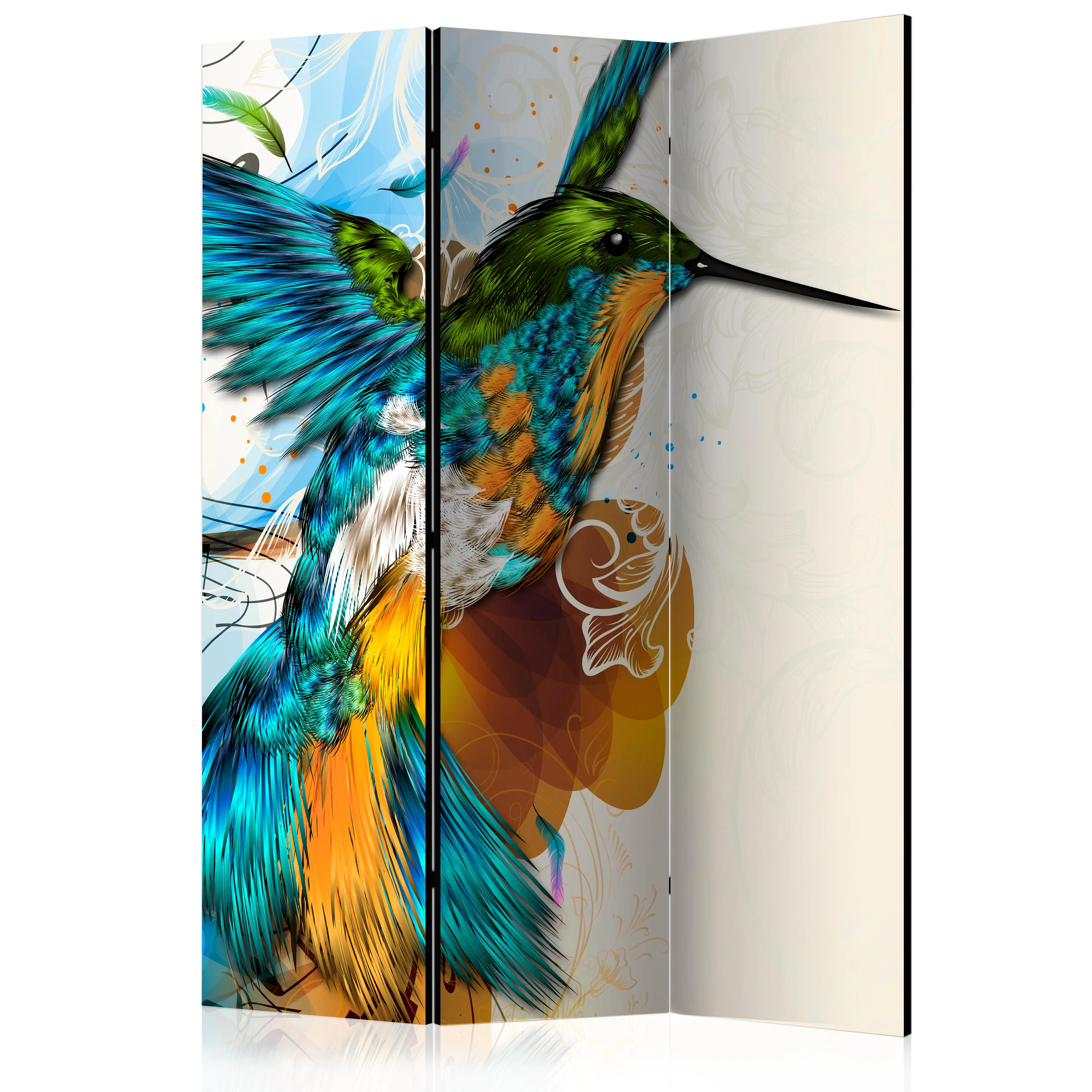 Rumsavdelare Arkiio Bird's Music 135x172 cm