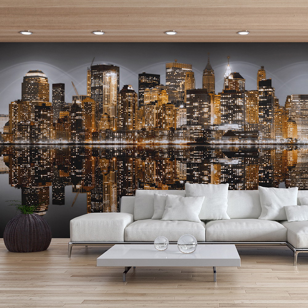 Fototapet XXL Arkiio American gold 550x270 cm