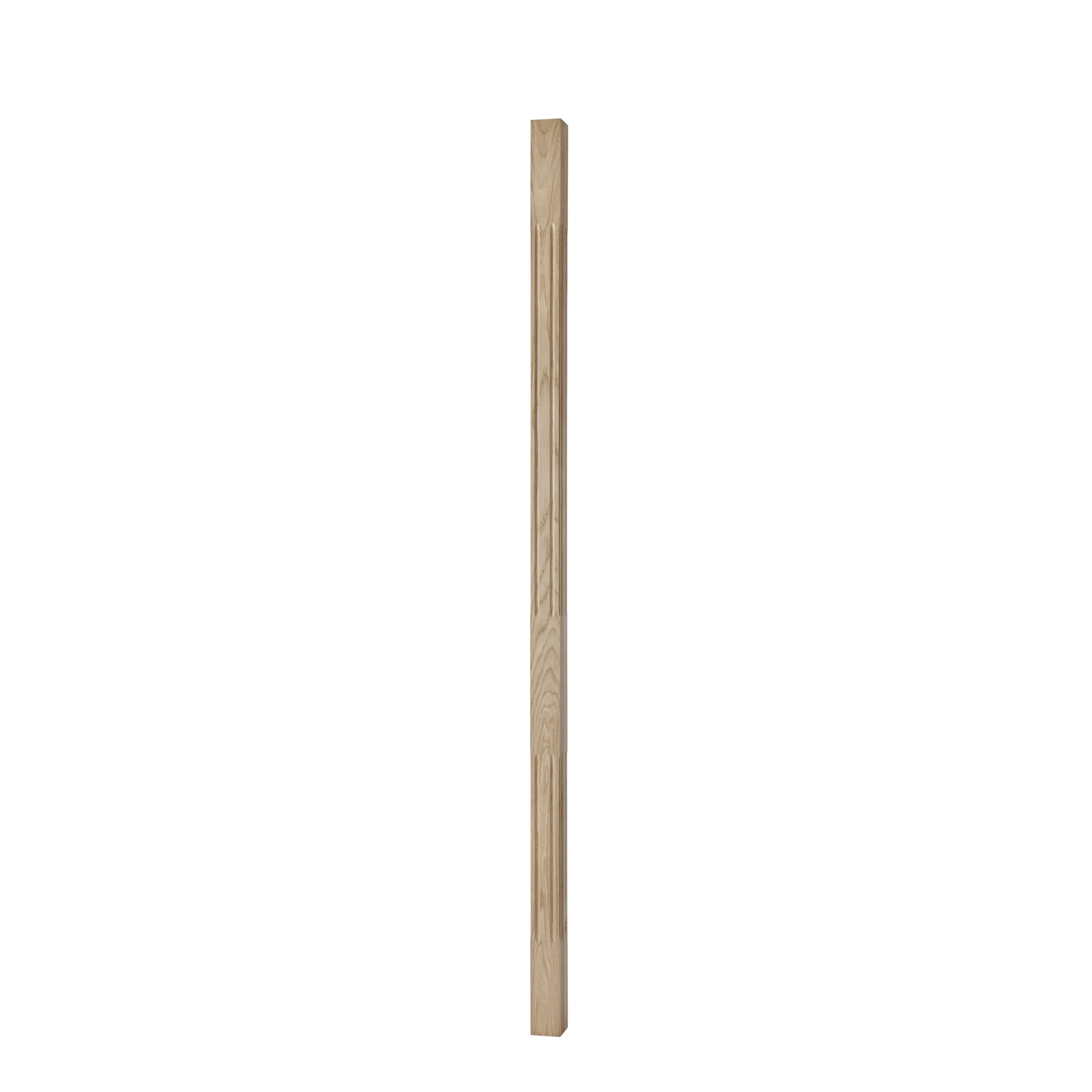85 x 2500 Spårfräst Ek BxHxD: 85x2500x85 mm