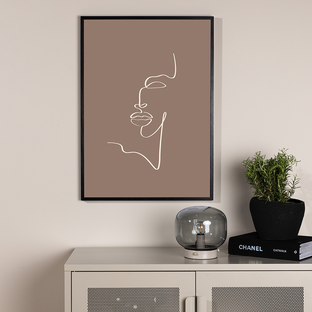 Posters Venture Home Siluette Brun