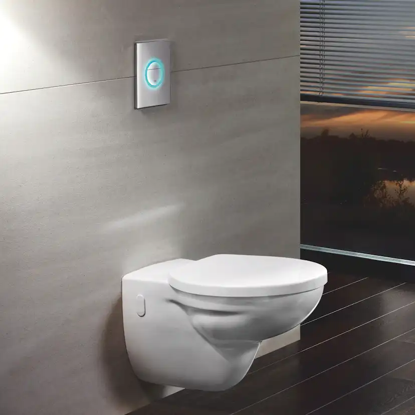 Spolknapp Grohe Nova Cosmopolitan Light med Belysning
