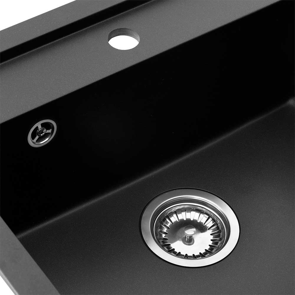 Diskho Lavabo Jupiter 60 Mattsvart/Krom Mattsvart/Krom