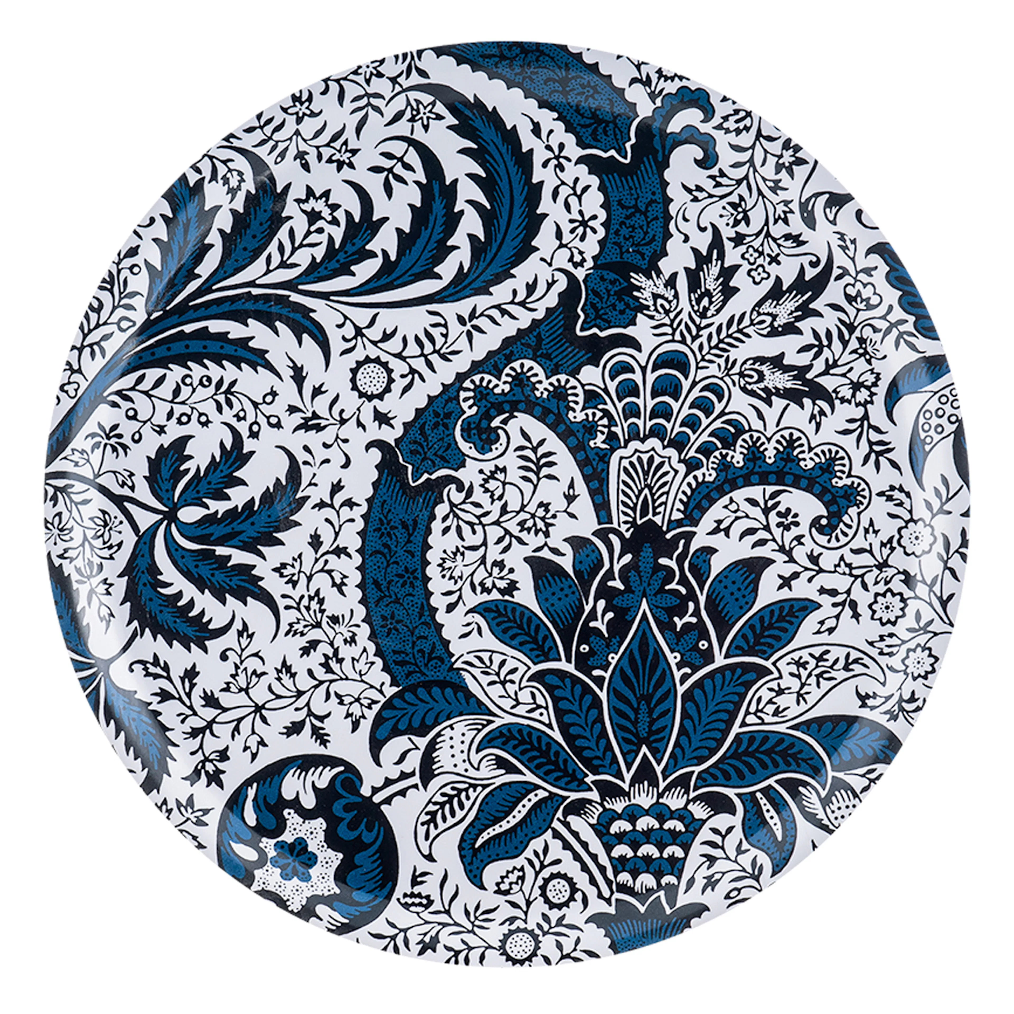 Bricka Åry Trays Indian Indigo Rund