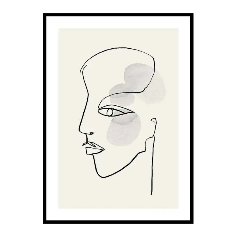 Poster Gallerix Surreal Face