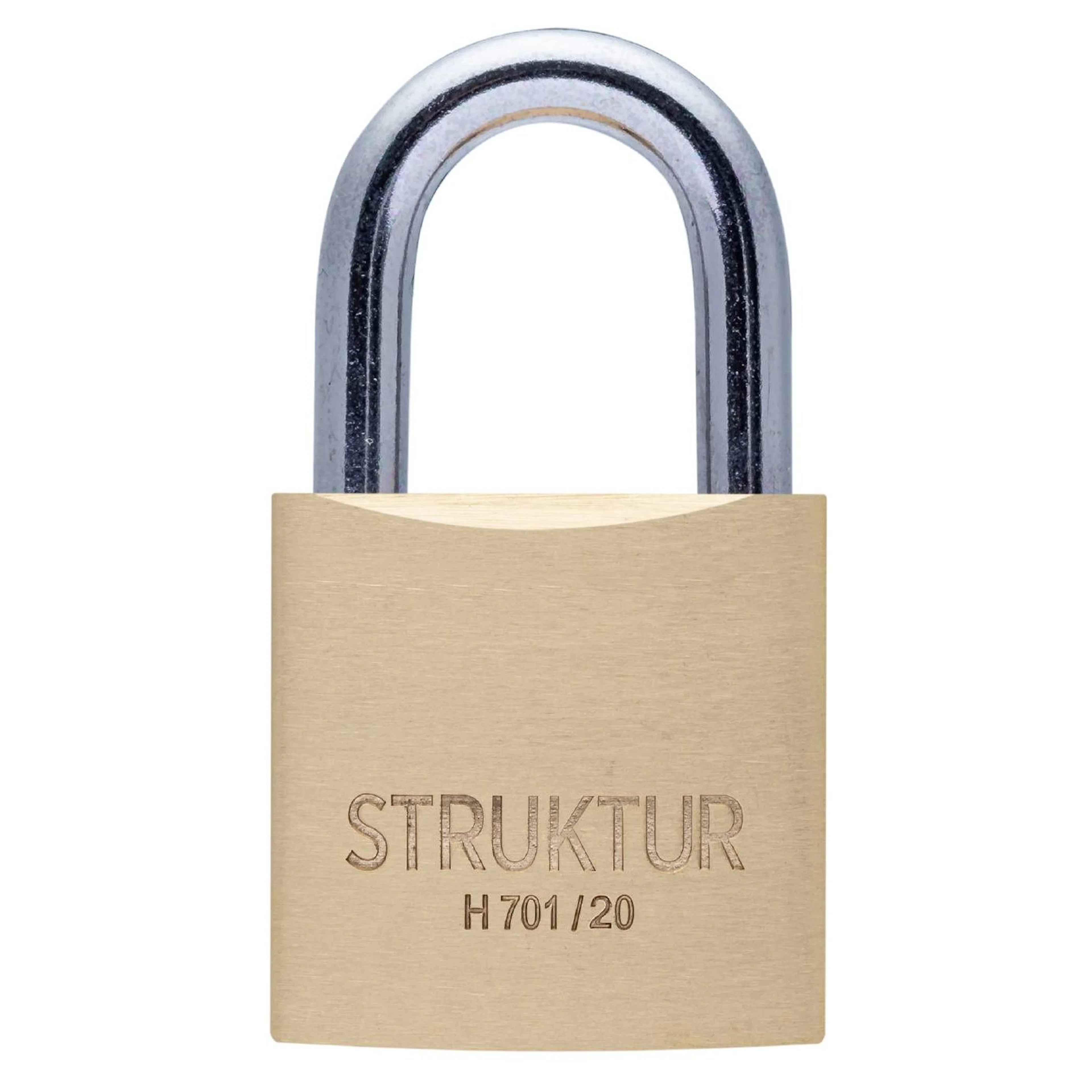 Hänglås Millers Mässing H 701/20