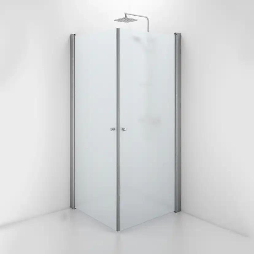 Duschdörr Contura Shower Space Rak SPNF med Knopp