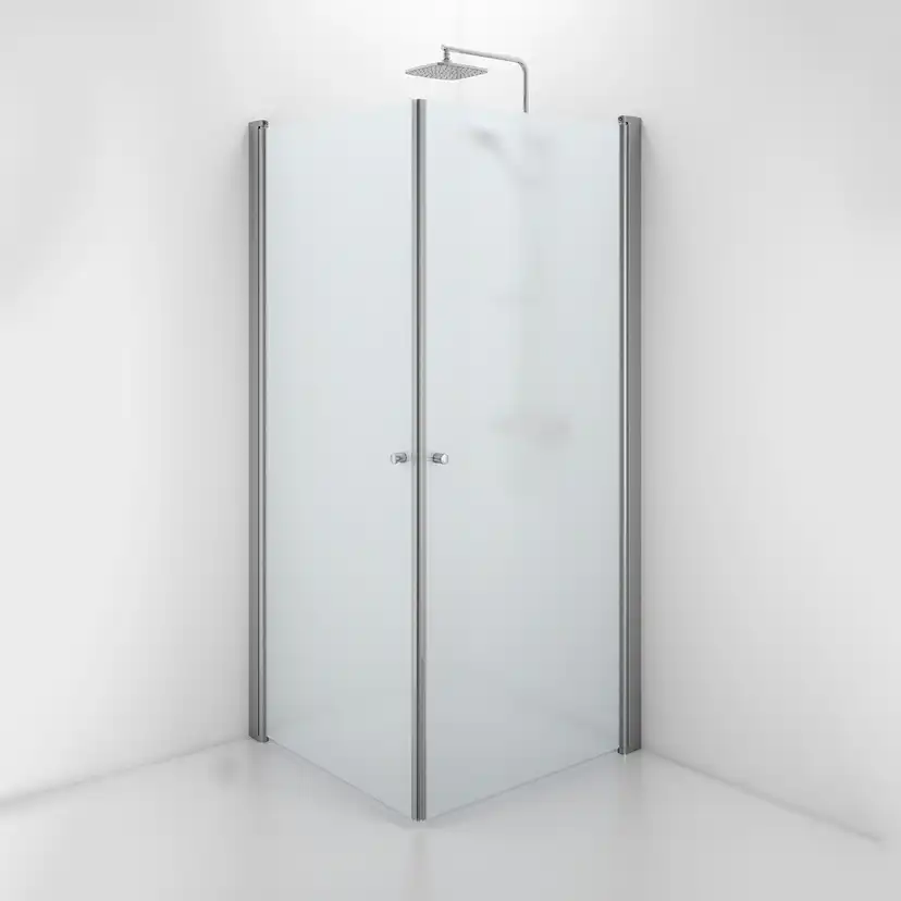 Duschdörr Contura Shower Space Rak SPNF med Knopp 900 mm BxH:900x2000