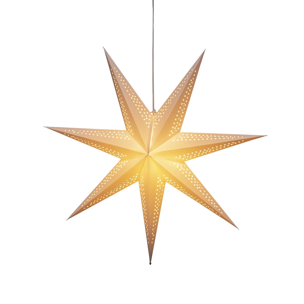 Adventsstjärna Gnosjö Konstsmide 78 cm med Sladdställ