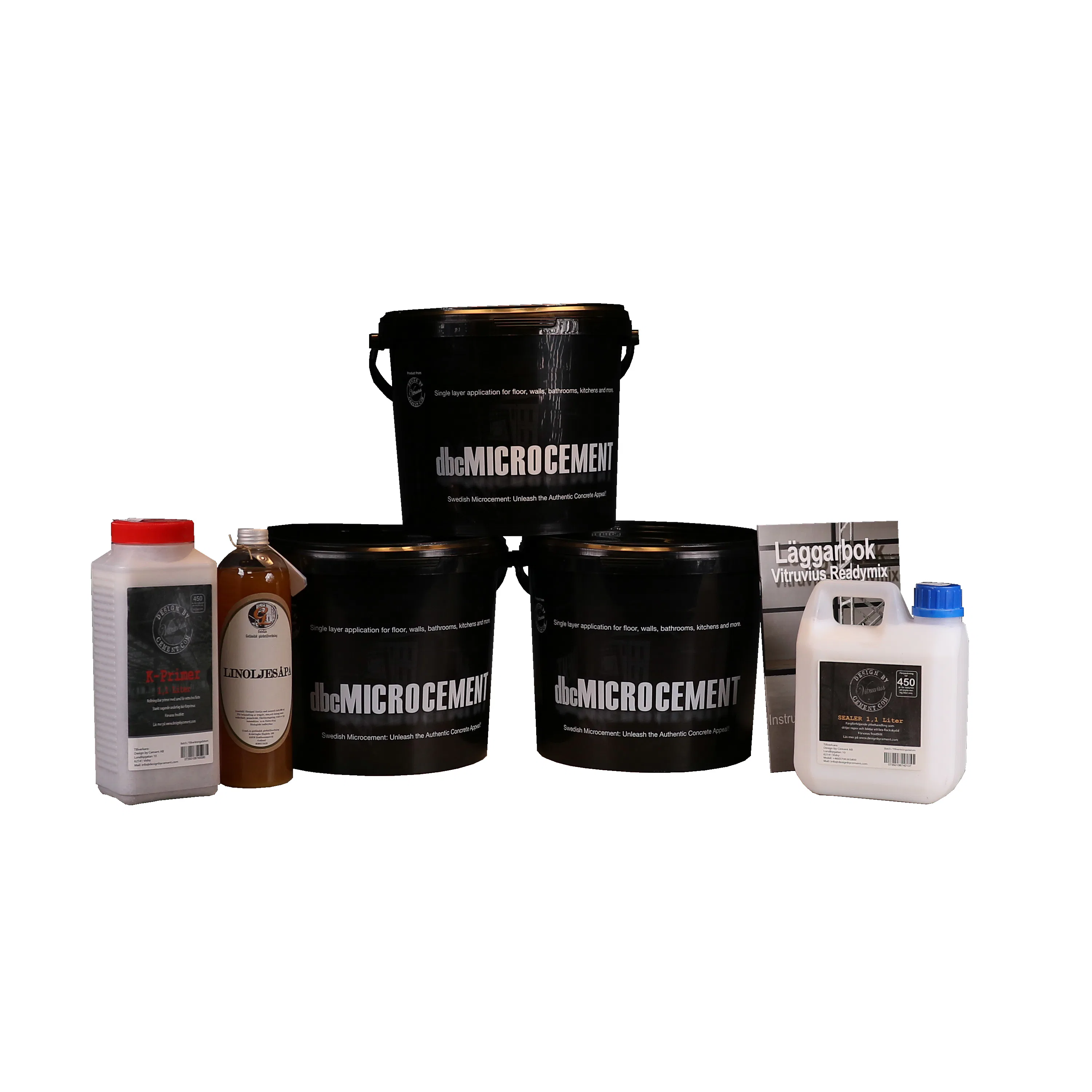 Microcement Design By Cement Färdigblandad Golv