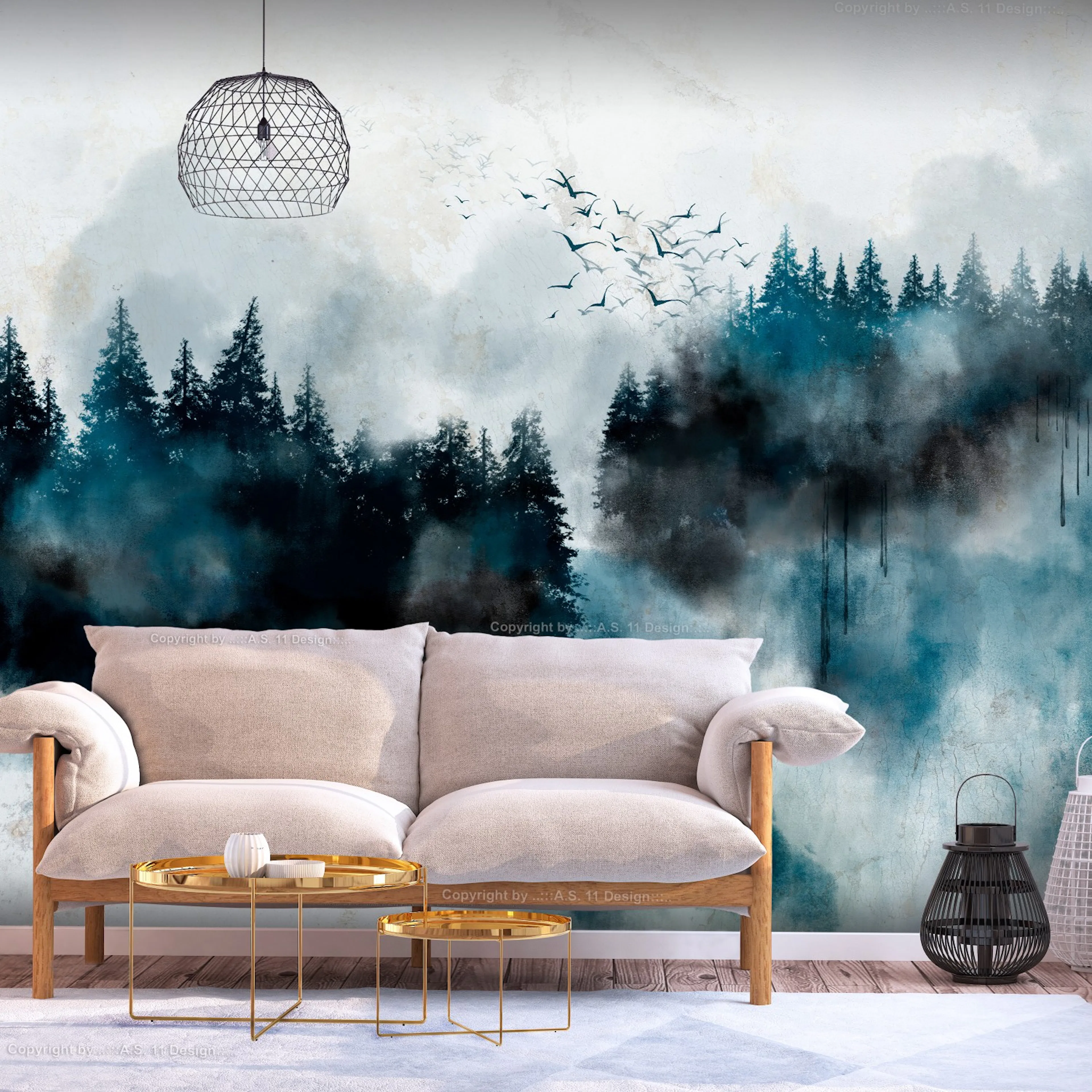 Fototapet Arkiio Painted Mountains