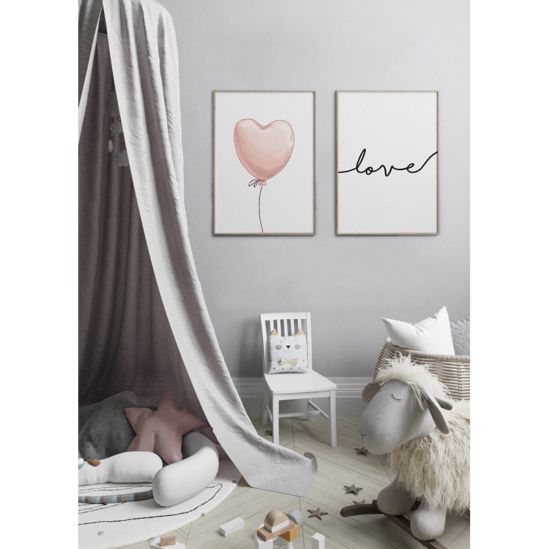 Poster Gallerix Heart Shaped Balloon