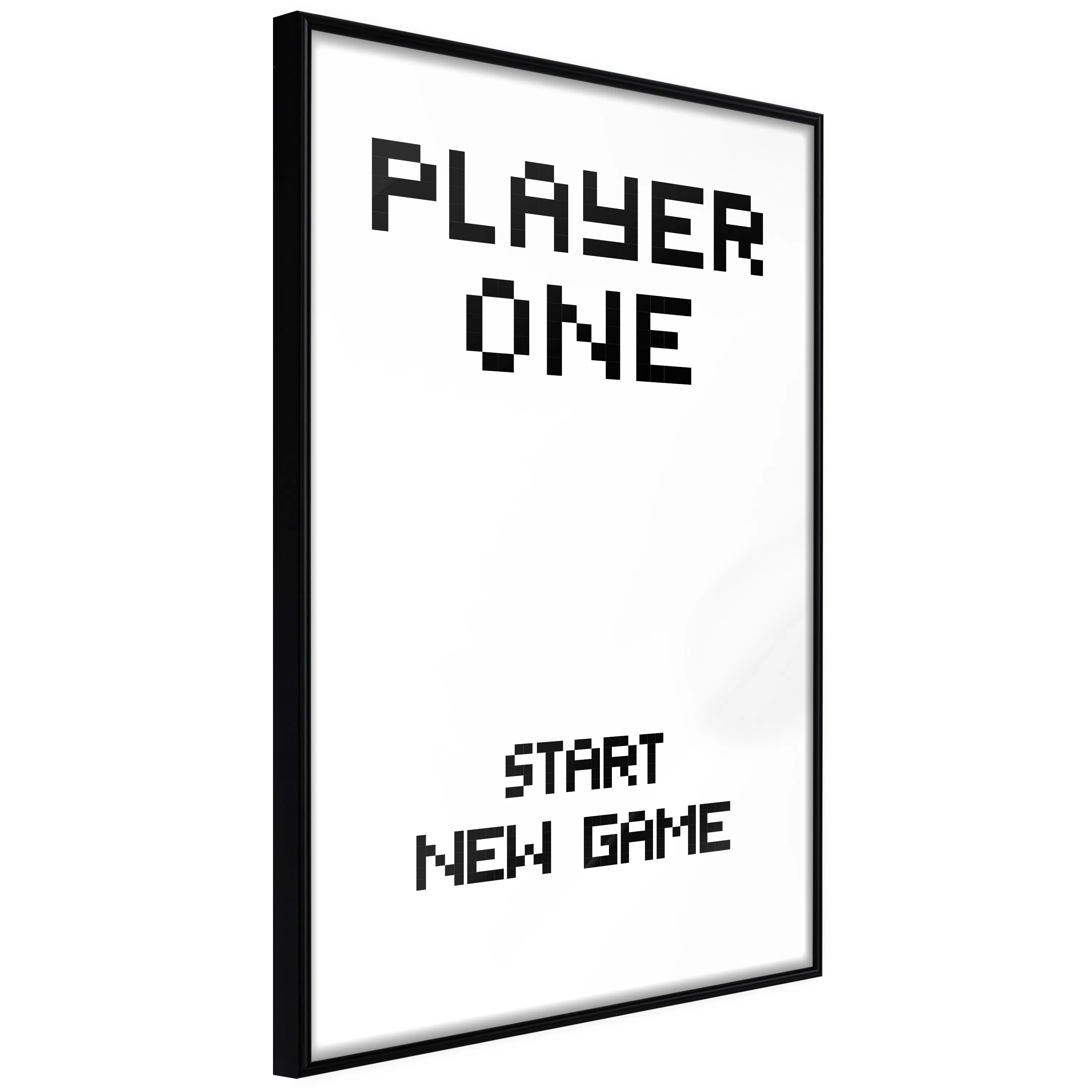 Poster Artgeist Affisch Start New Game