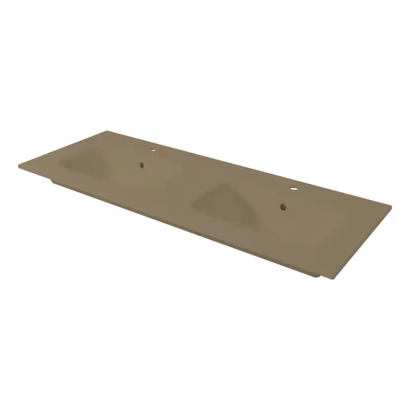 Handfat Edge 160 Coffee Cream Bredd: 1610 mm, Coffee Cream