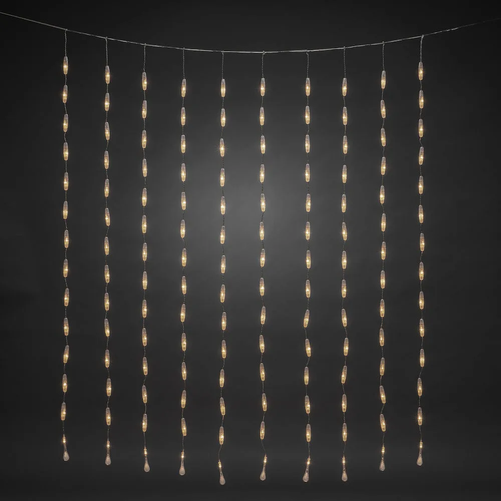 Gardinslinga Gnosjö Konstsmide med Droppar