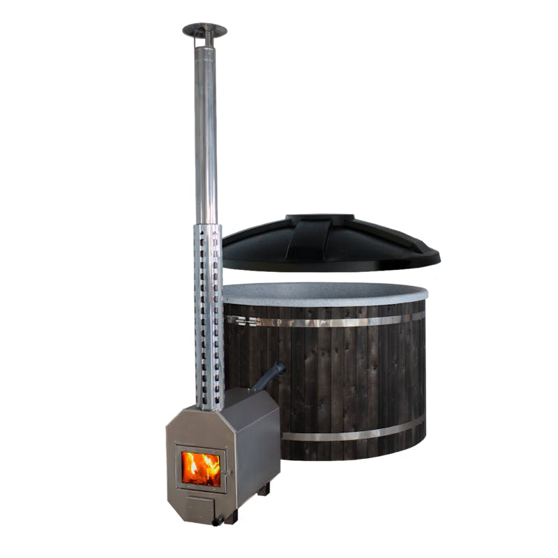 BADTUNNA PW-SPA FREETIME, SVART/GRANIT 30 KW Svart, Granit