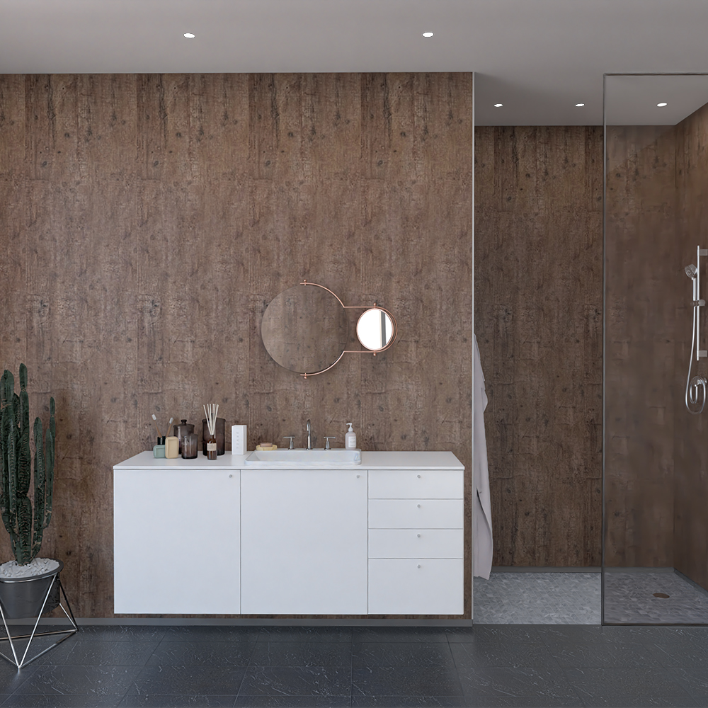 Våtrumsskiva Fibo Rough Wood 7969-L00 SC