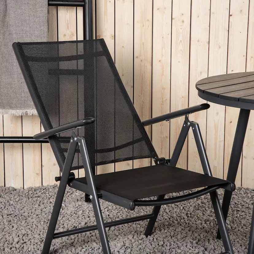 Matgrupp Utomhus Venture Home Break Ø90 med 2 Break PositionsUtefåtöljer