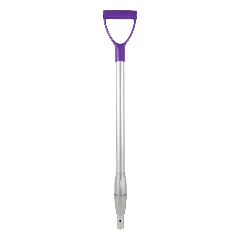 Skaft V-plast Aluminium Teleskopiskt