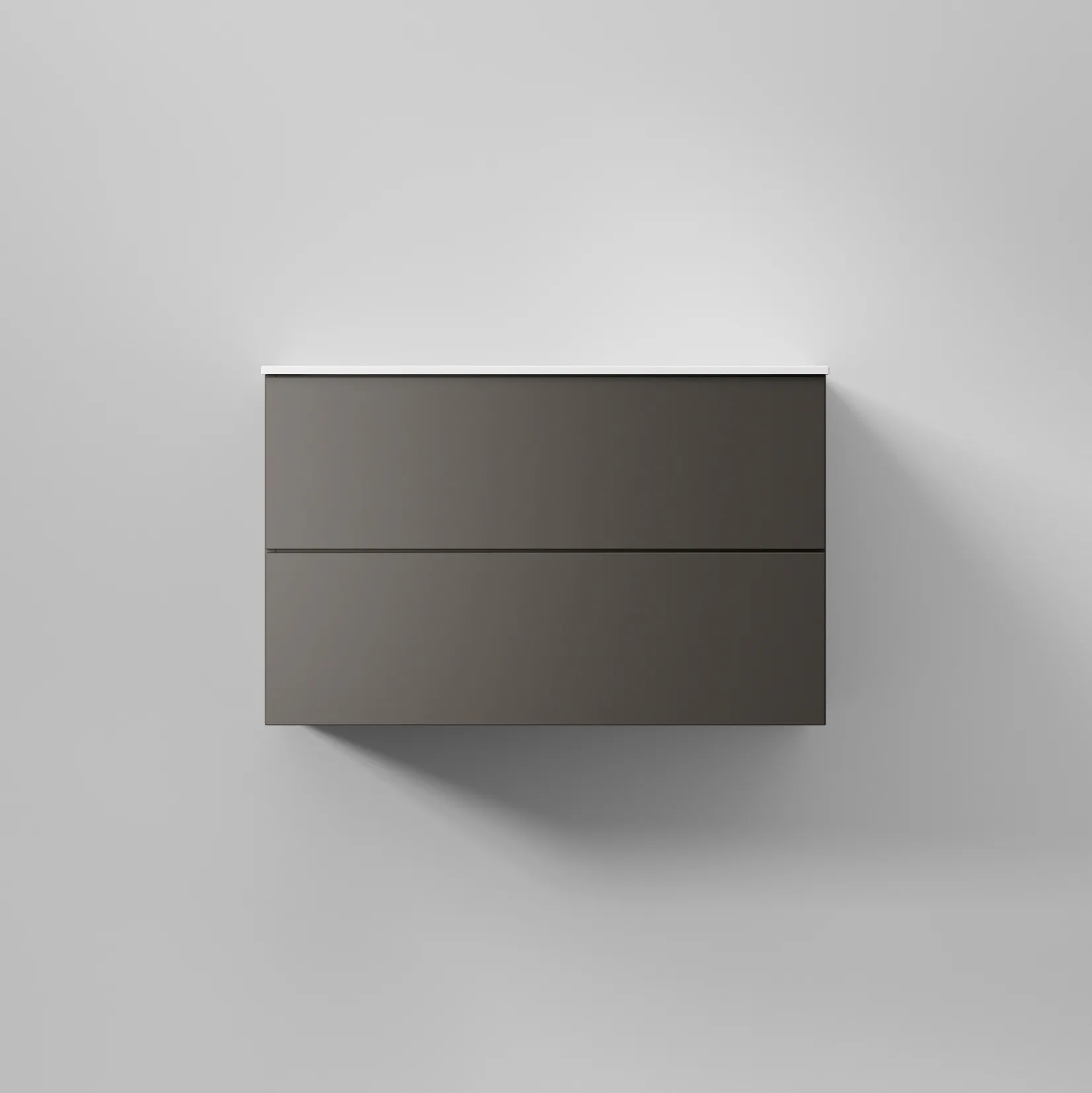 Tvättställsskåp INR Core Solid med 2 Lådor