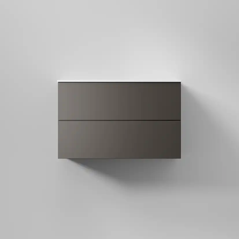 Tvättställsskåp INR Core Solid med 2 Lådor