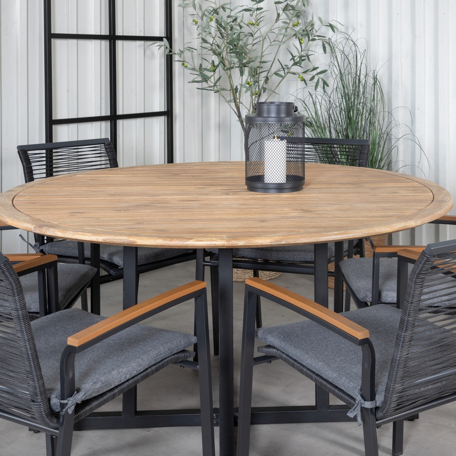 Matgrupp Venture Home Zurc med 6 Deni Matstolar