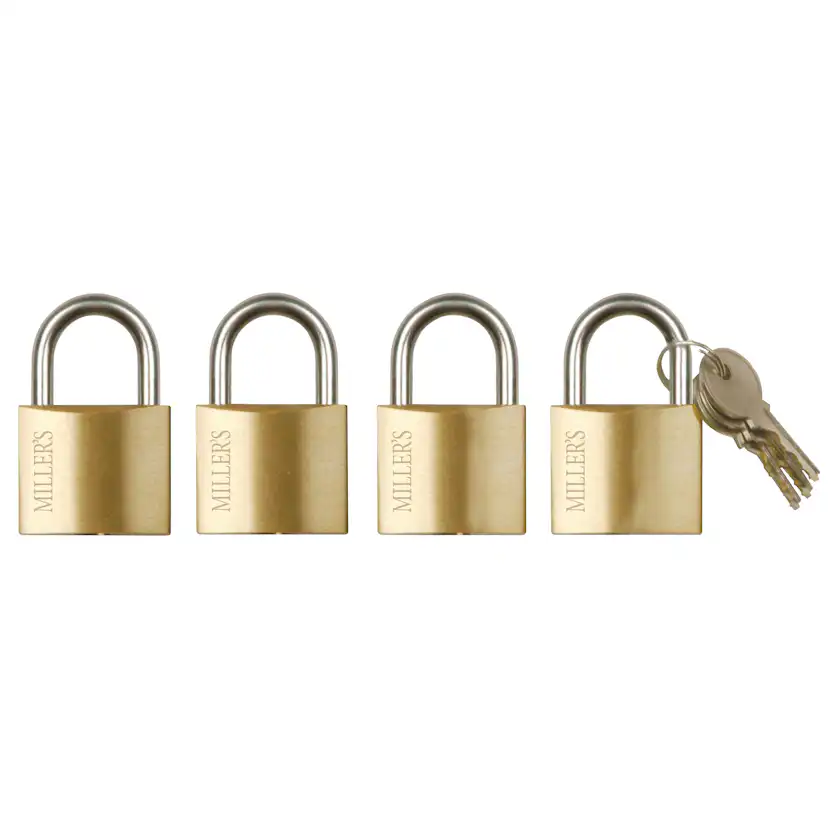 Hänglås Millers 4604 4-Pack