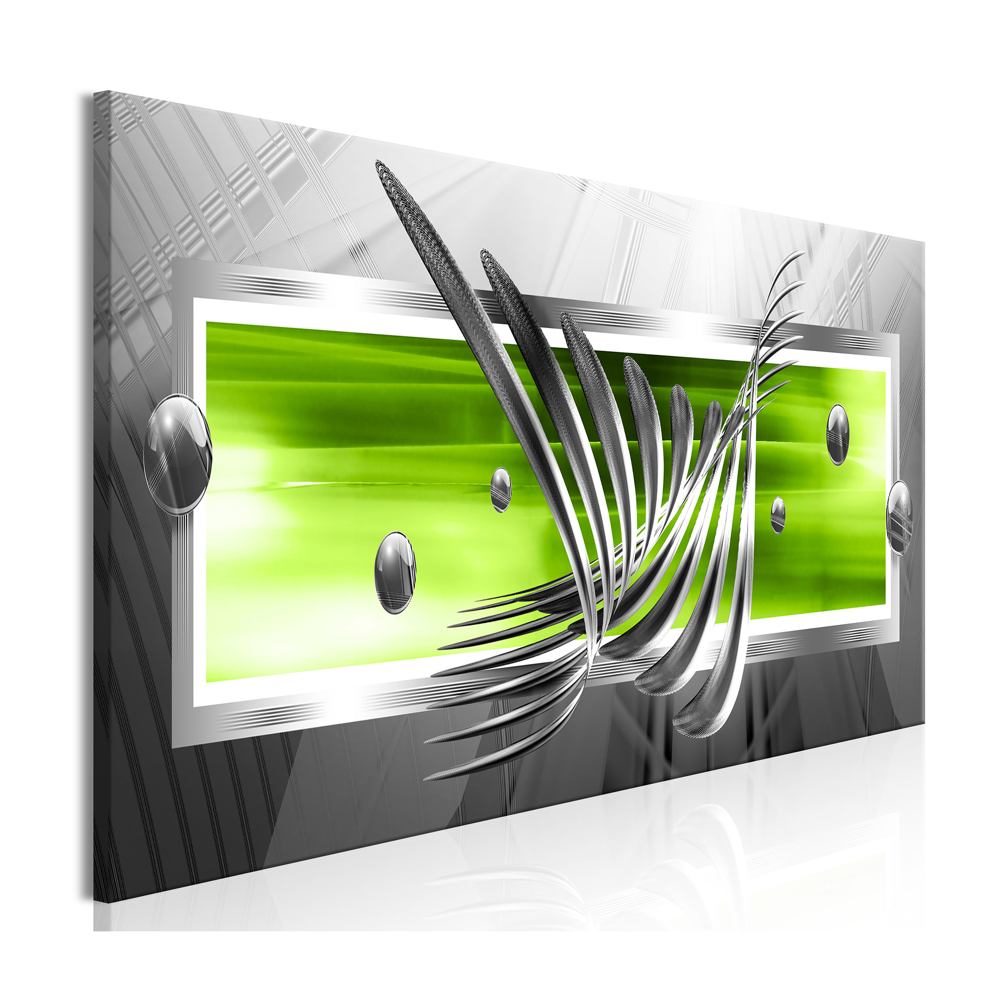 Tavla Arkiio Silver Wings Green