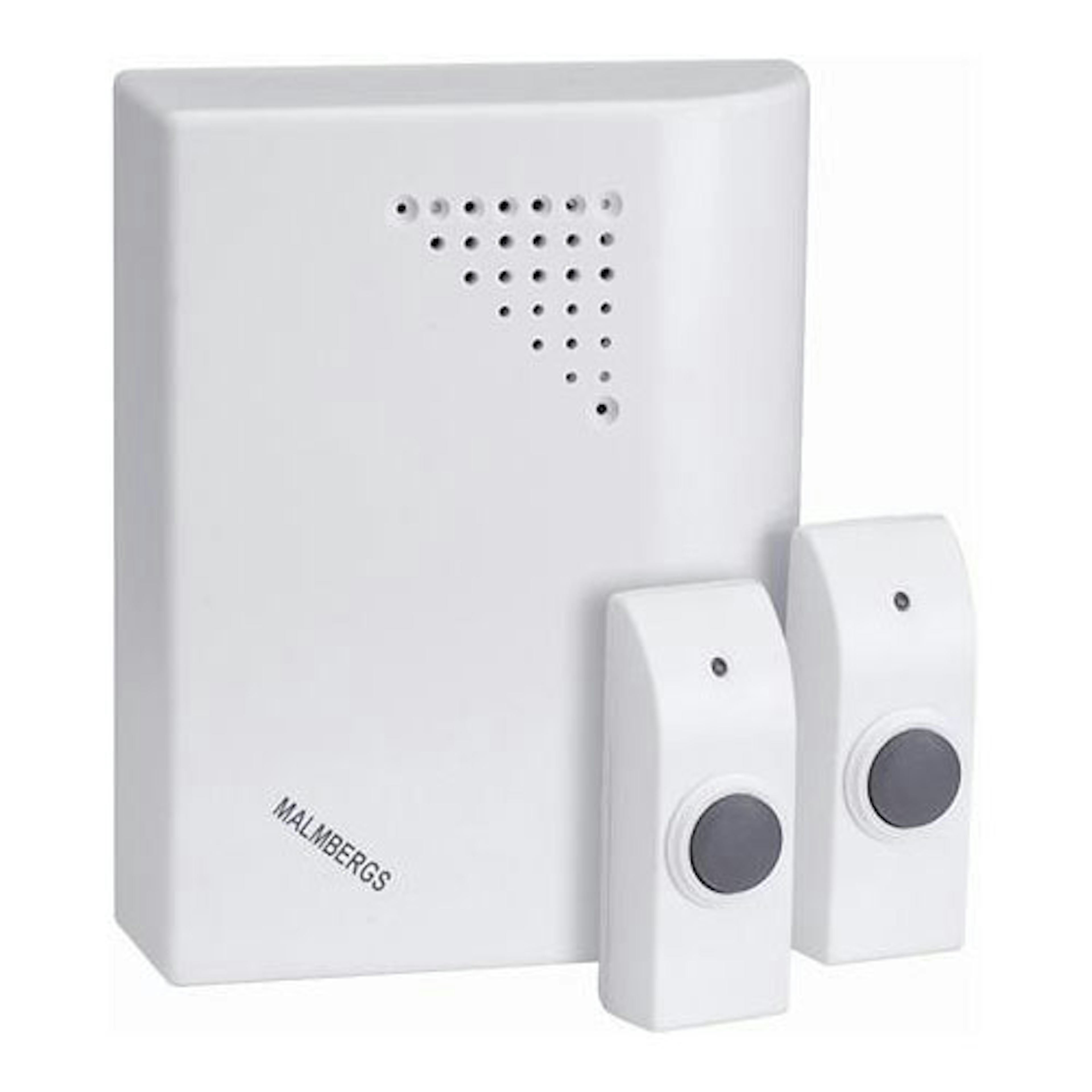 Dörrklocka Malmbergs Trådlös 2 Tryckknappar