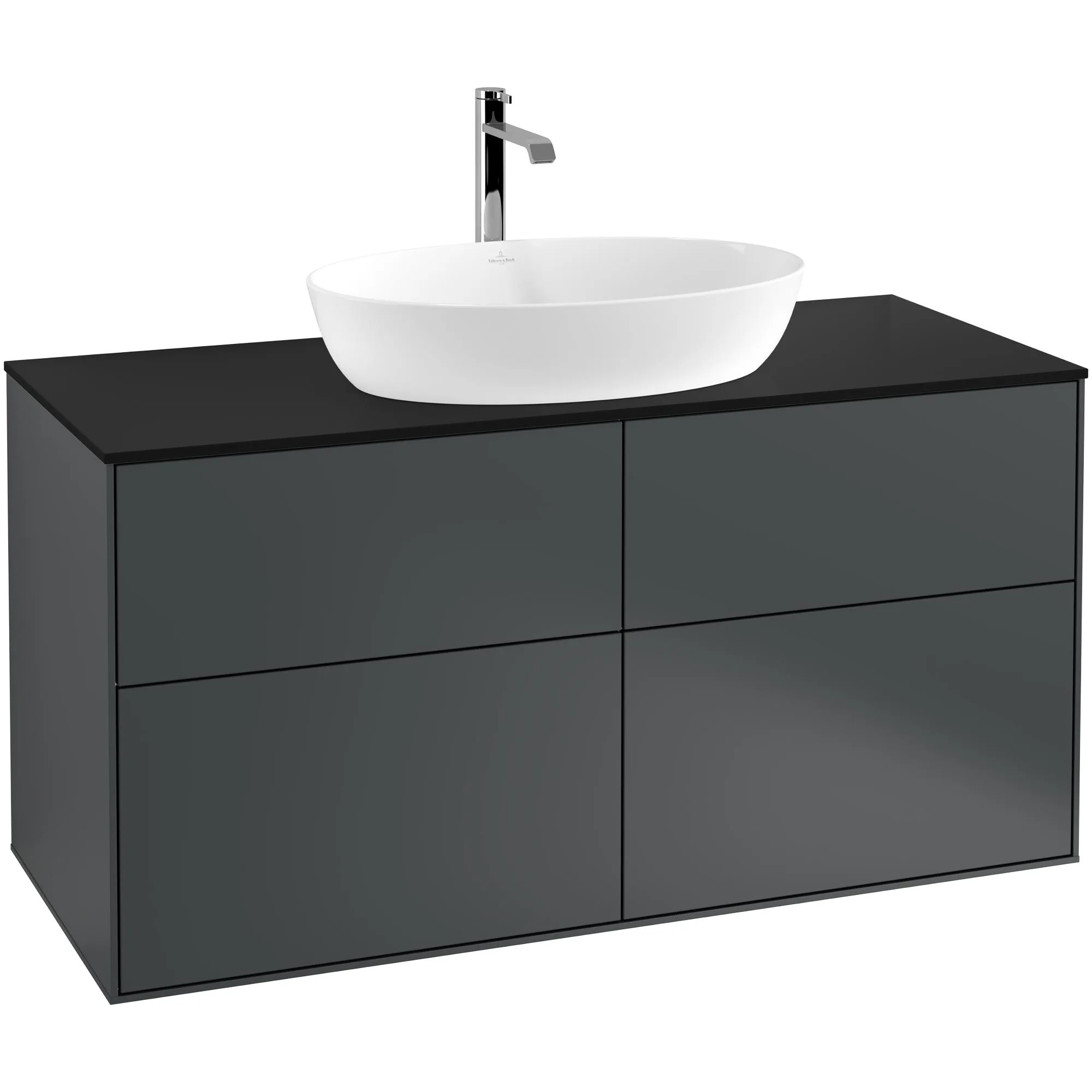 Tvättställsskåp Villeroy & Boch Finion med 4 Lådor och Bänkskiva för Fristående Tvättställ från Artis & Collaro