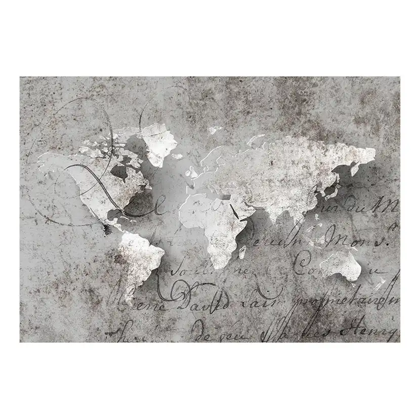 Fototapet Arkiio Map And Letter