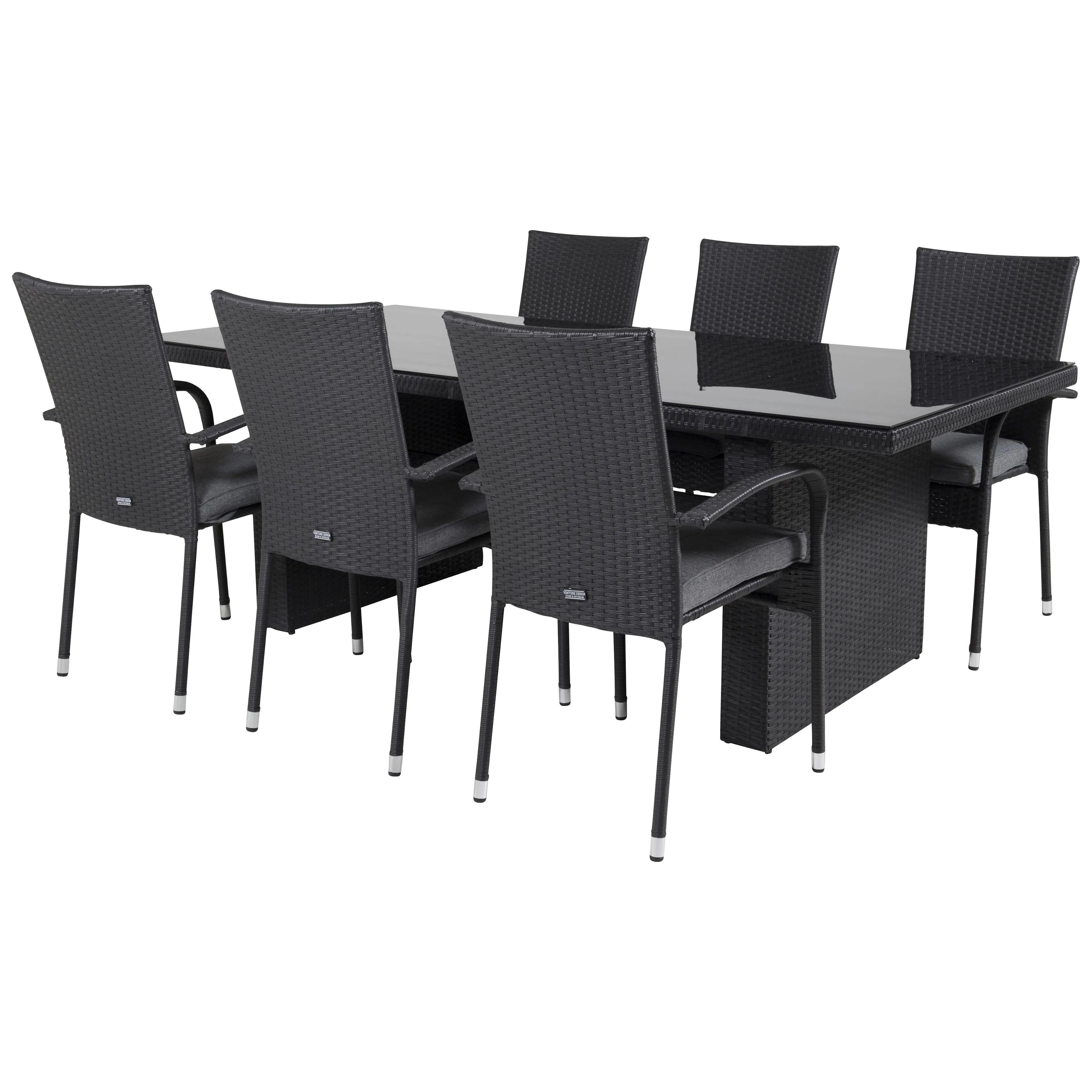 Matgrupp Venture Home Pishi 200 med 6 Asta Stolar