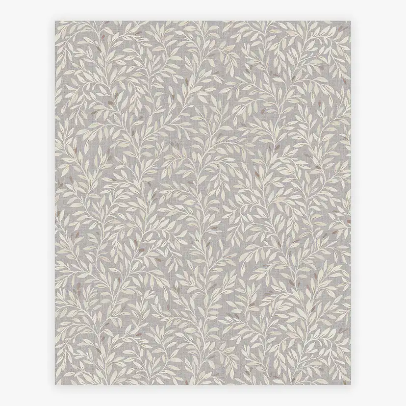 Tapet NEXT Ditsy Leaf Grey