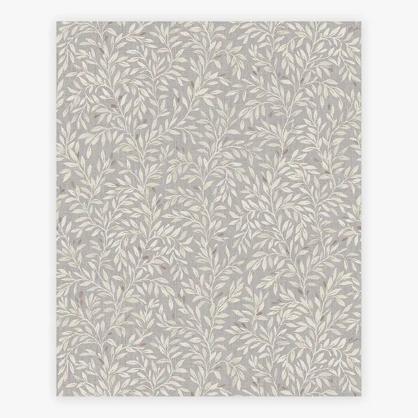 Tapet NEXT Ditsy Leaf Grey