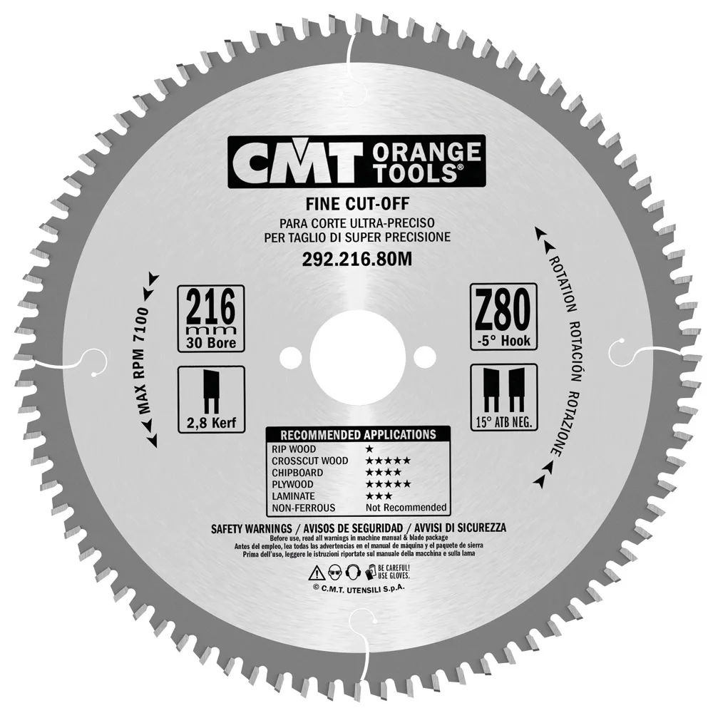 Cirkelsågklinga CMT Orange Tools W