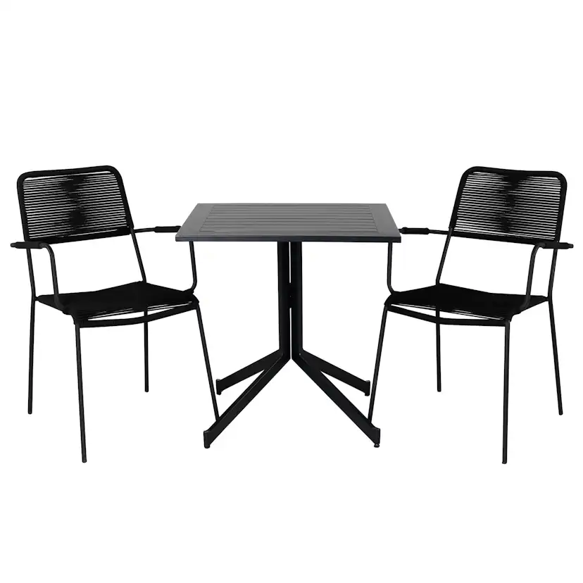 Cafégrupp Venture Home Wella med 2 Minos Matstolar