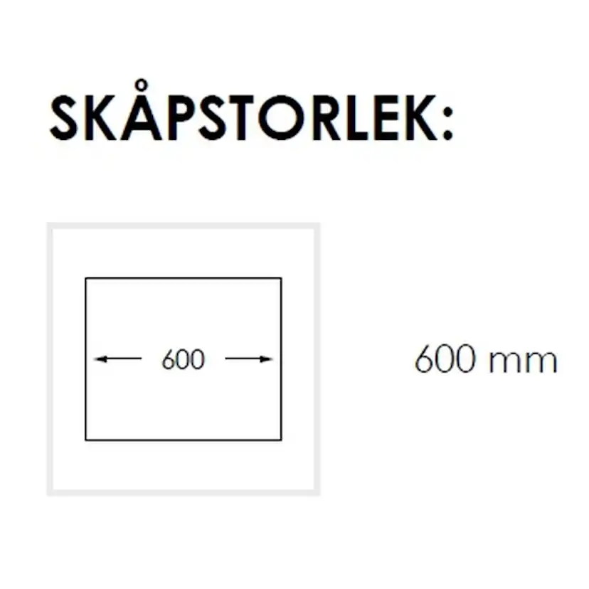 Diskho Nordic Tech Radius 550 BX Rostfri Stål