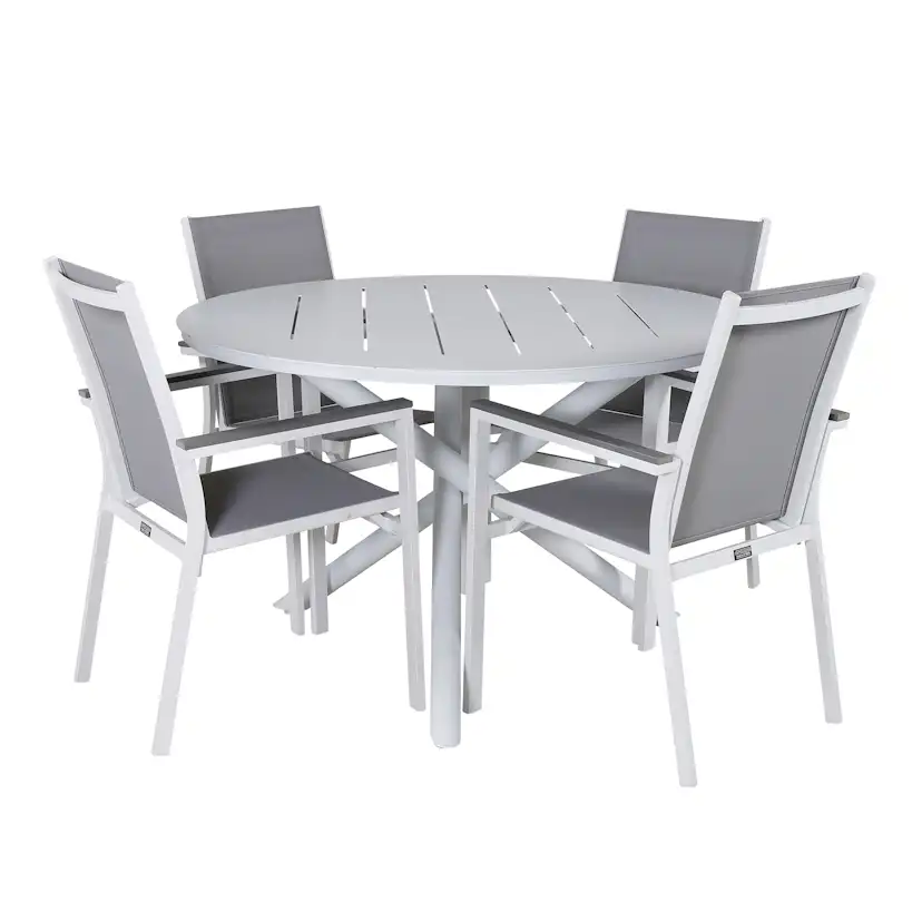 Matgrupp Venture Home Ande med 4 Pussel Matstolar