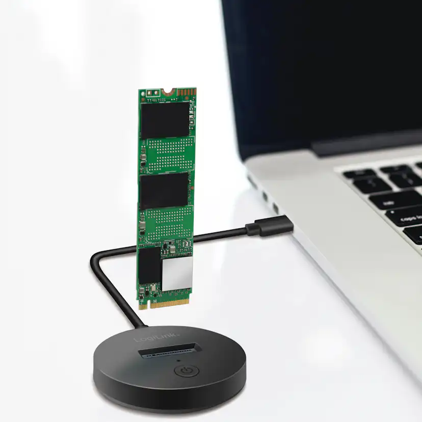 SSD-dockningsstation LogiLink M.2 SATA / NVMe