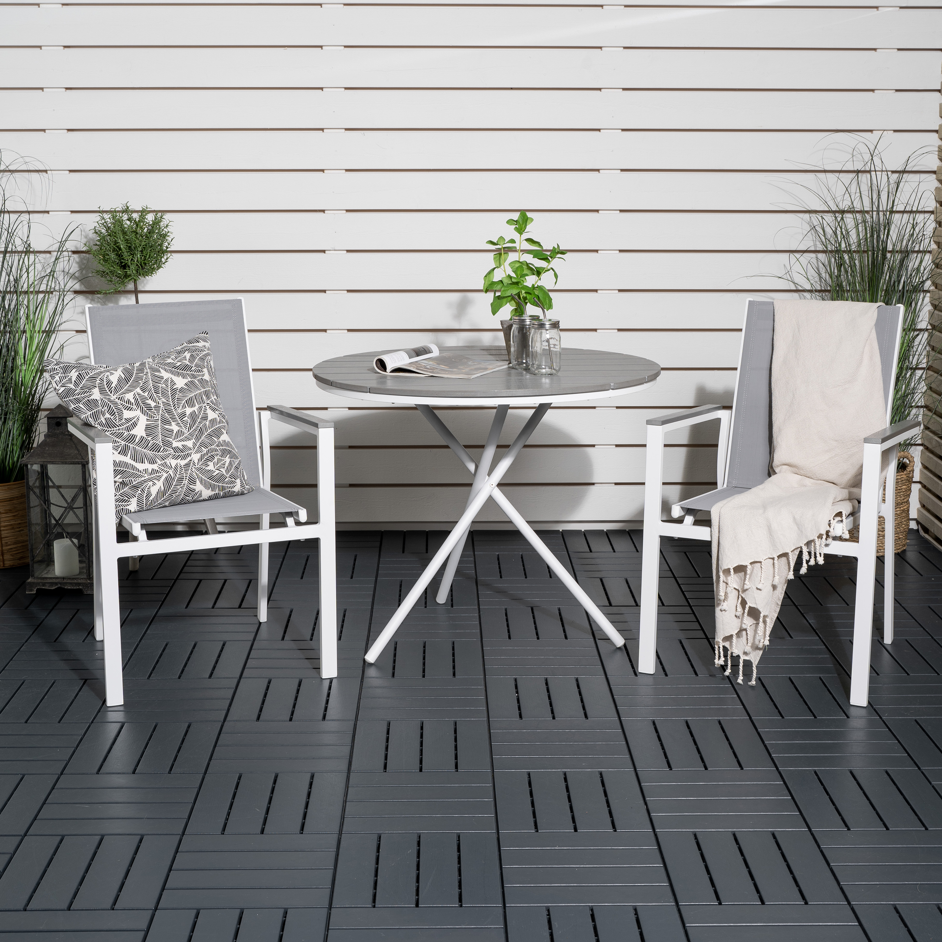 Cafégrupp Venture Home Pincy Ø 90 med 2 Stolar